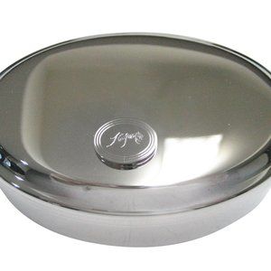 Detailed Ant Bug Insect Oval Trinket Jewelry Box